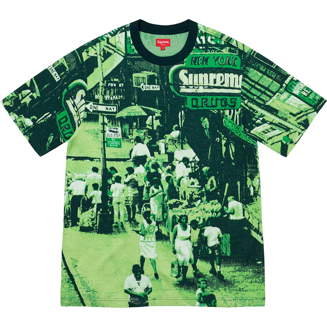 Street Scene Jacquard S/S Top view 5